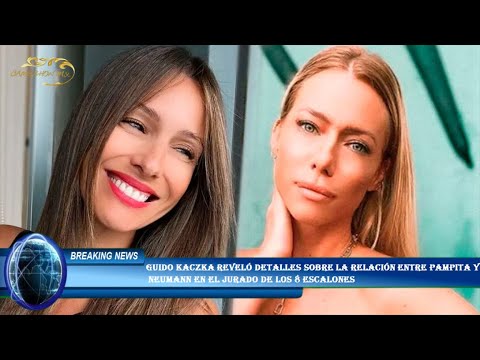 Guido Kaczka reveló detalles sobre la relación entre Pampita y  Neumann en el jurado de Los 8 escalo