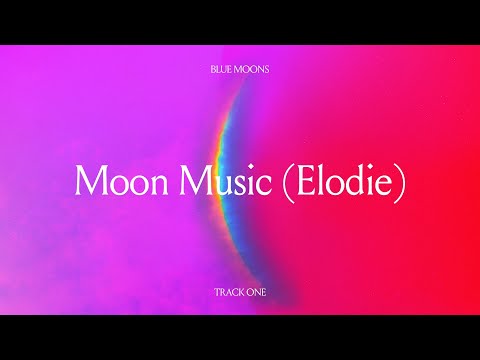 Coldplay - Moon Music (Elodie) (Official Lyric Visualiser)