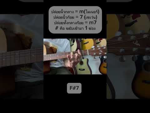 คอร์ดทาบมีประโยชน์มากguitar