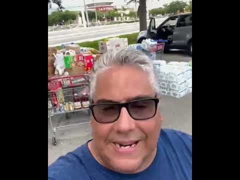 Chef Ramoncito recoge ayuda en Miami para ayudar a las damnificados en Cape Coral en Florida