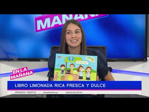 Esther Levu nos presenta su libro de cuentos infantiles: Limonada rica fresca y dulce