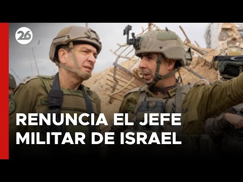 MEDIO ORIENTE | Renunció el jefe militar de la inteligencia de Israel