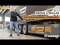 Redukcja emisji z naczep KRONE eTrailer