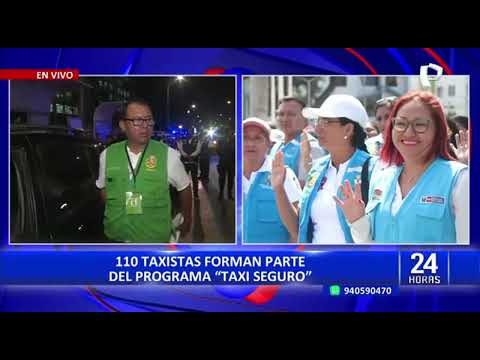 Bellavista: presentan programa taxi seguro ante incremento de delincuencia