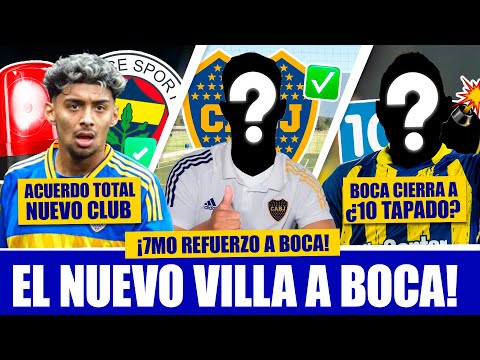 Boca CIERRA a un ENGANCHE EXTRANJERO!? ?  ACUERDO TOTAL x el 7MO REFUERZO! ? Medina SE VA de BOCA!