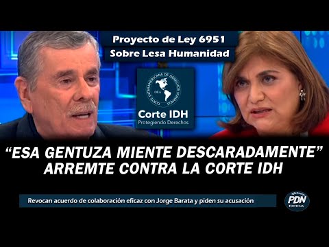 CONGRESISTA ROSPIGLIOSI ARREMETE CONTRA LA CORTE IDH LUEGO DE QUE SE APROBO LEY SOBRE LESA HUMANIDAD