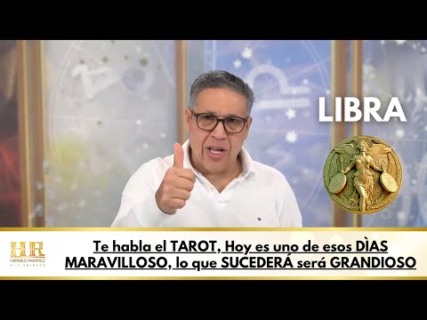 LIBRA; Te habla el TAROT, Hoy es uno de esos DÌAS MARAVILLOSO, lo que SUCEDERÁ será GRANDIOSO