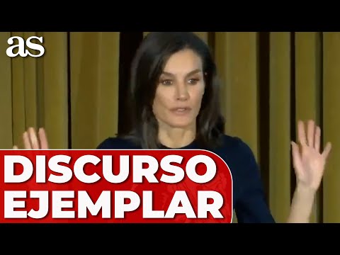 El DISCURSO SIN GUION de la REINA LETIZIA