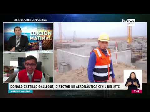 Edición Matinal | Donald Castillo, director de Aeronáutica Civil del MTC - 26/01/2023