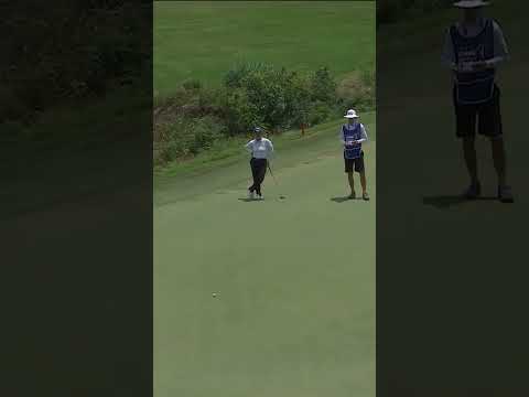 9번 홀에서 롱 버디 성공하는 유해란!  #lpga #golf #골프 #유해란 #버디