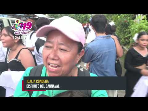 Realizan «Carnaval Sureño Departamental» en la Isla de Ometepe - Nicaragua
