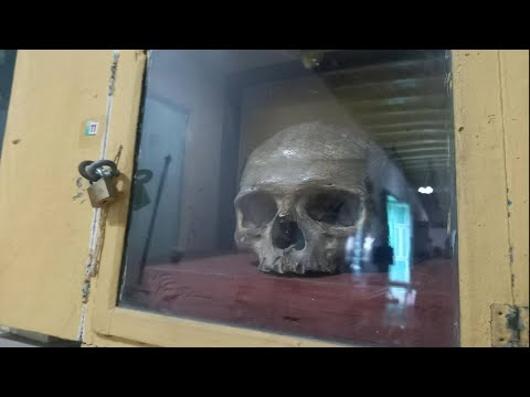 El misterioso cráneo en la iglesia de San Juan Talpa
