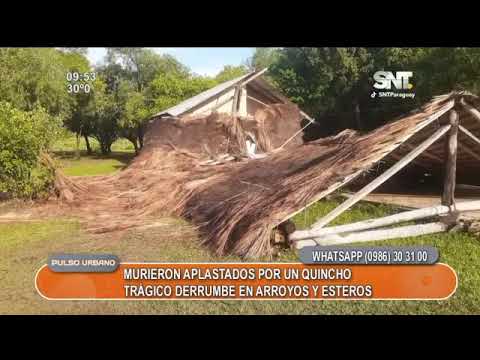 Mortal derrumbre en Arroyos y Esteros