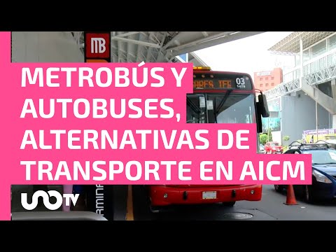 Buscan alternativas de transporte ante restricciones a taxis de aplicación en AICM