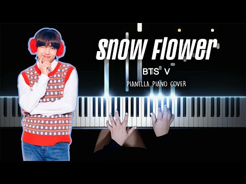 BTS V - Snow Flower (feat. Peakboy) | Christmas Piano Cover by Pianella Piano