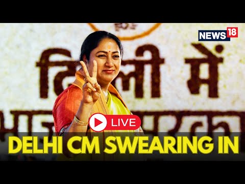 Rekha Gupta  Delhi CM LIVE | Rekha Gupta Swearing-In Ceremony LIVE | BJP News LIVE | News18