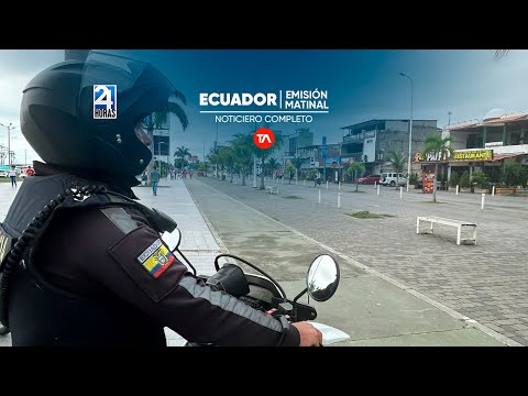 Noticiero de Ecuador (Emisión Matinal 23/01/2024)