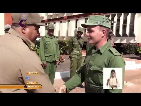 Cuba: Preparación para la Defensa de jóvenes de la región militar de Matanzas