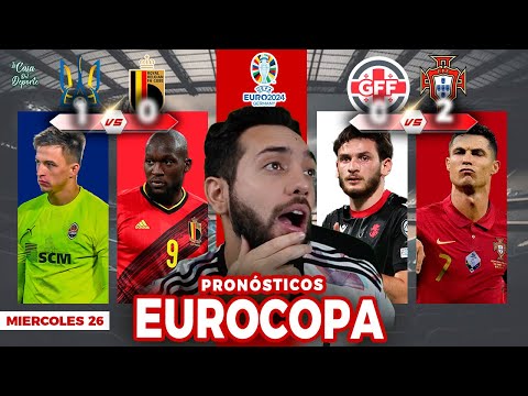 PRONÓSTICOS EUROCOPA 2024 | APUESTAS DEPORTIVAS | FUTBOL EUROPEO | EURO 2024 | RONDA 3