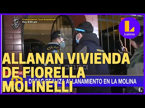 ? Fiorella Molinelli: Diviac allana su vivienda y oficinas de EsSalud