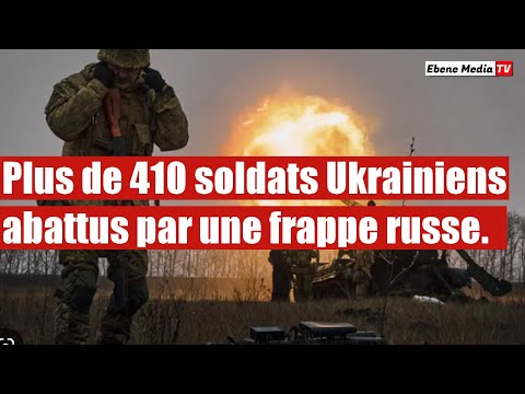 Les forces russes ont abattus un groupe de 410 soldats Ukrainiens à Donetsk