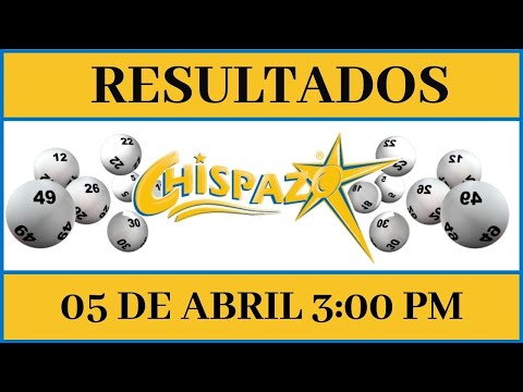 Lotería Chispazo de las Tres resultados de hoy 05 de Abril en todas las #LoteríasMexicanas