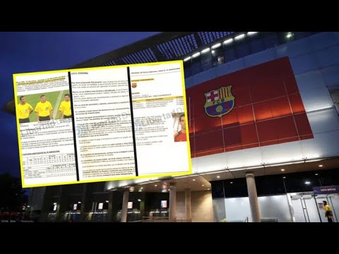 FC Barcelona: los documentos confidenciales que demostrarían el pago a los árbitros