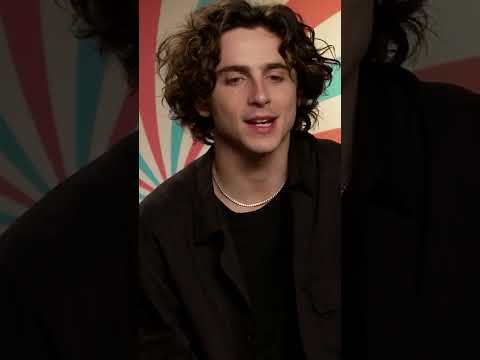 Timothee Chalamet found filming Willy Wonka challenging #shorts