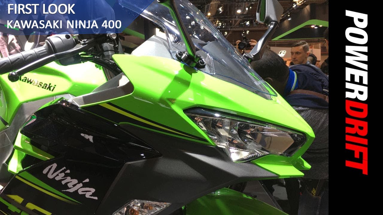 Kawasaki Ninja 400 : EICMA 2017 : PowerDrift