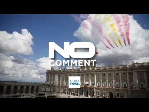 NO COMMENT: España conmemora el 10º aniversario del reinado de Felipe VI