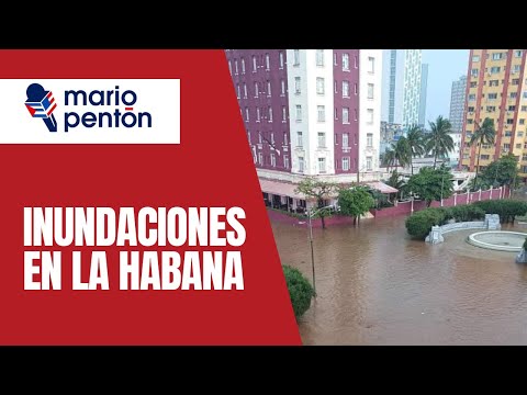 Llueve intensamente sobre La Habana. Reportan inundaciones repentinas