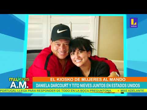 ? Daniela Darcourt y Tito Nieves juntos en Estados Unidos (23-11-2020)