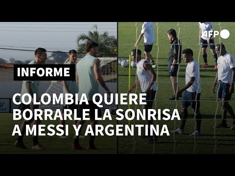 Colombia quiere borrarle la sonrisa a Messi y Argentina | AFP