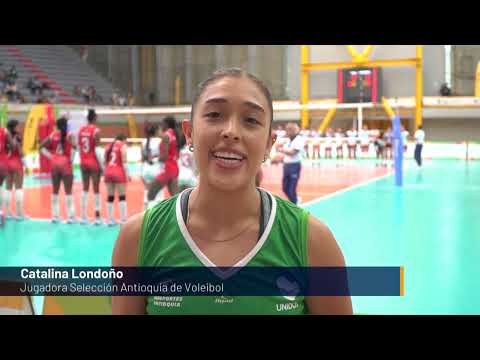 Voleibol paisa protagonista en los juegos - Telemedellín
