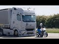 Ciarwki i autobusy Mercedes - wszystkie systemy bezpieczestwa 2024 przetestowane