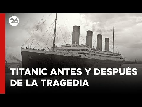 Titanic antes y después de la tragedia TRAILER