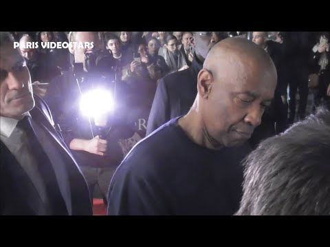 Denzel Washington with french fans @ Paris 10 november 2024 avant premiere Gladiator 2