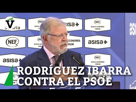 Rodríguez Ibarra arremete contra PSOE por allanar el camino a Puigdemont