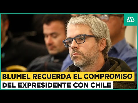 Se la jugó en cuerpo y alma por Chile: Blumel recuerda el compromiso del expresidente Piñera