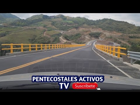 Ya se estrenó el puente de la panamericana en Rosas Cauca, llegó el fin de los trancones..