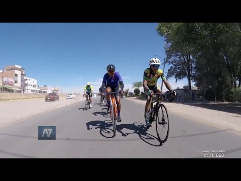 Mcgeough del Equipo Potosino de Ciclismo gana Festibike en Lagos de Moreno