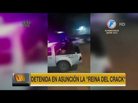 Detuvieron a la ''reina del crack'' en Asunción