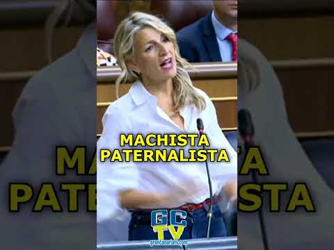 Machista paternalista Yolanda Díaz a Miguel Tellado #pp #vox #psoe #sumar #podemos