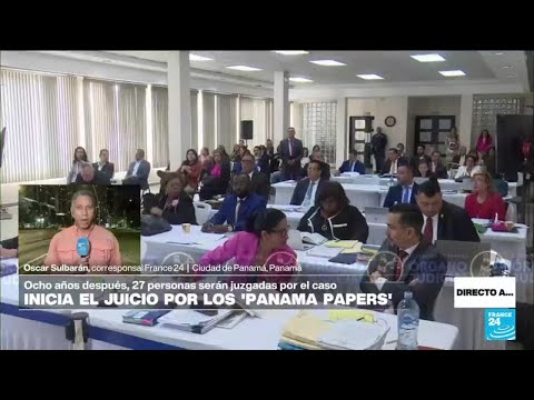 Directo a...Ciudad de Panamá y el inicio del juicio de los 'Papeles de Panamá' • FRANCE 24 Español