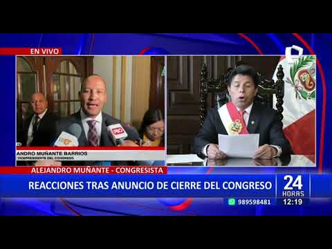 Pedro Castillo anuncia cierre del Parlamento: “esto es un golpe de Estado”, dijo Ruth Luque (4/4)