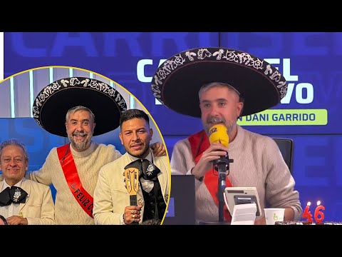 ¡TRES MARIACHIS interrumpen una ronda para sorprender a DANI GARRIDO por su cumpleaños!