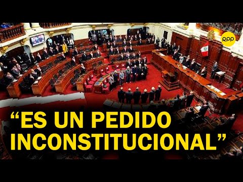 Crisis en Perú: No existe ninguna posibilidad de consultar por una asamblea constituyente
