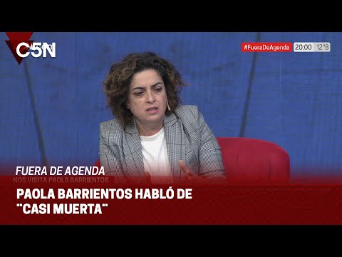 PAOLA BARRIENTOS, en FUERA DE AGENDA: ¨TRABAJO para APRENDER a DISFRUTAR¨