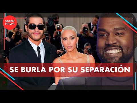 Ex de Kim Kardashian se burla de que hayan terminado con Pete Davidson y así reaccionó la empresaria