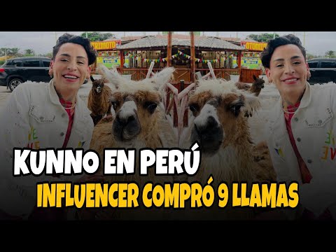 KUNNO EN PERÚ - COMPRÓ 9 LLAMAS EN CUSCO - INCREÍBLE